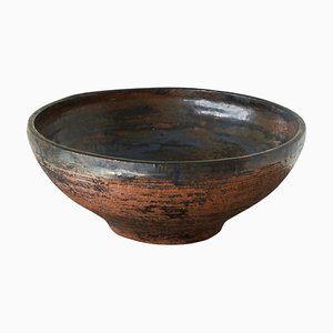 Grand Bol Studio en Poterie Mid-Century, 1960s