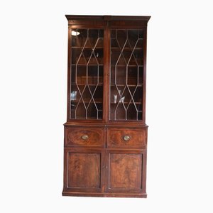 Antique Mahogany Bookcase