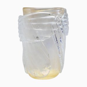 Large Colizza Gold Murano Glass Vase, 2000