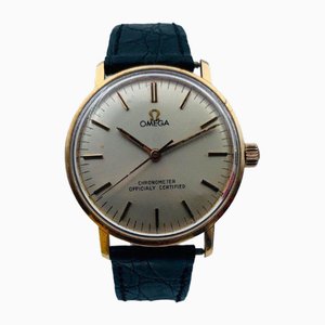 Watch in 750 Thousandths Gold Hallmarked with Owl Chronometer from Omega