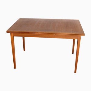 Table de Salle à Manger Extensible Vintage, Suède, 1950s