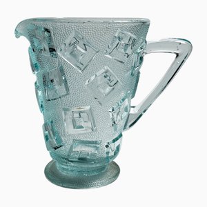Cubist Carafe by Libochovice, 1930s