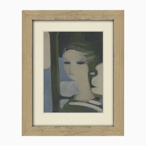 André Minaux, Sandra, 1965, Lithograph