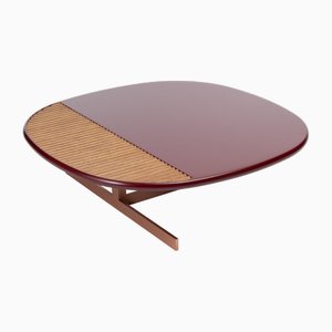 Naturae Red Big Table by Angelettiruzza Design for Bottega Intreccio