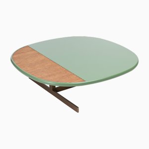 Naturae Green Big Table by Angelettiruzza Design for Bottega Intreccio