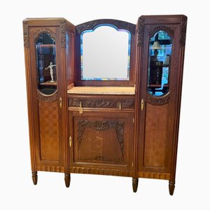Art Nouveau Buffet with Marble Top, Germany, 1910s