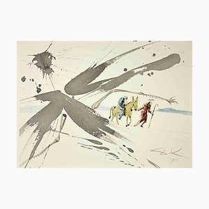 Salvador Dali, Ex Aegypto Vocavi Filium Meum, Lithograph, 1964