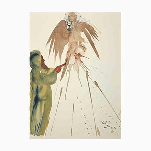 Salvador Dali, Oblatio Munda, Lithograph, 1964