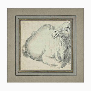 Follower of Stefano Della Bella, Camel, Pencil Drawing, 18th Century