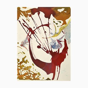 Salvador Dali, In the Beginning, Lithograph, 1964