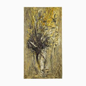Claudio Palmieri, Cartoccio Viola, óleo sobre lienzo, 1985