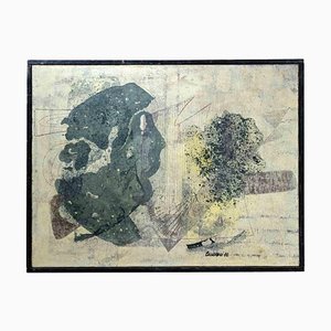 Ezio Bruno Caraceni, Ohne Titel, Mixed Media, 1956