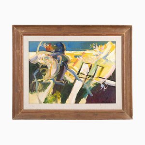 Cesco Magnolato, Spring, Oil on Canvas, 1967