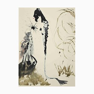 Salvador Dali, Idolum Nomine Bel, Litografía, 1964
