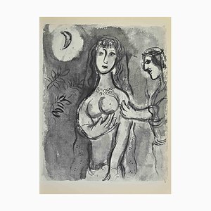 Marc Chagall, Rachel Goes Away with Jacob, Lithograph, 1960