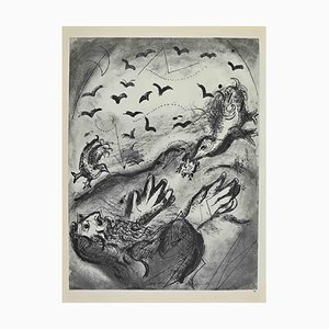 Marc Chagall, La profecía de Joel, litografía, años 60