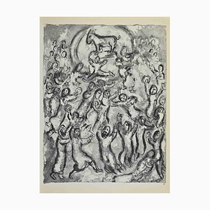 Marc Chagall, The Women's Offering, Lithograph, 1960