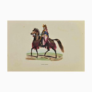 Auguste Wahlen, Japanese General, Lithograph, 1844