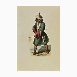 Auguste Wahlen, Ainos, Lithographie, 1844