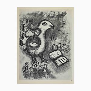 Marc Chagall, Psalm, Lithograph, 1960s