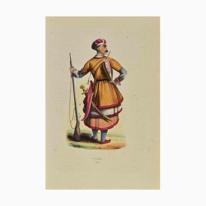 Auguste Wahlen, Circassian, Lithograph, 1844