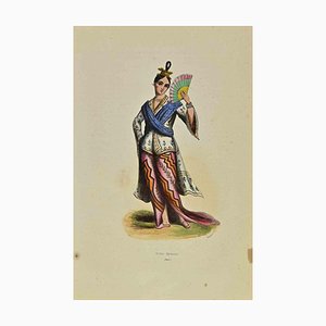 Auguste Wahlen, Burmese Nobleman, Lithograph, 1844