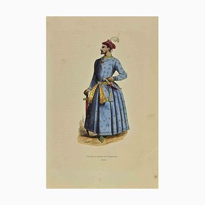Auguste Wahlen, General of the Emperor’s Guards, Lithograph, 1844