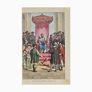 Auguste Wahlen, Costumes of the Court of France, Lithograph, 1844