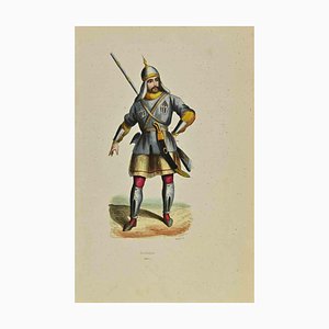 Auguste Wahlen, Circassian, Lithograph, 1844