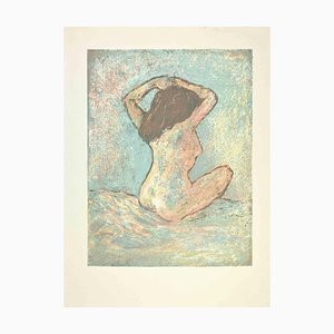 Paul Guiramand, Nude, Lithograph, Mid-20th Century
