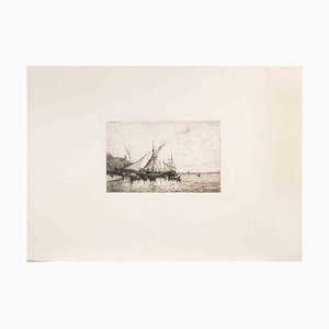 Appian, Le Port de Monaco, Grabado, 1874