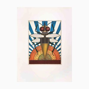 Fifo Stricker, Insekt II, Aquatint and Etching, 1982