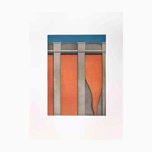 Fifo Stricker, Hangar, Aquatint and Etching, 1981