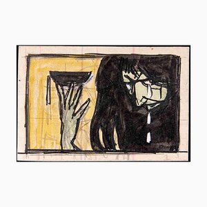 Gabriele Galantara, Magic Tears, Mixed Media, Early 20th Century