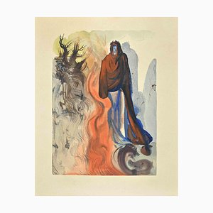 Salvador Dali, Brunetto Latini, Holzschnitt, 1963