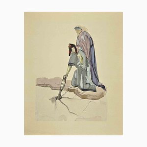 Salvador Dali, The Traitors, Woodcut Print, 1963