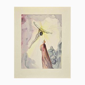 Salvador Dali, Apparition of Christ, Woodcut Print, 1963