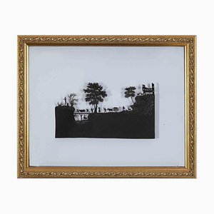 Monique Boillat, Countryside Life, Mixed Media, Mid-20th Century