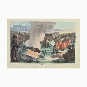 Auguste Wahlen, Ancient African Customs, Lithograph, 1844
