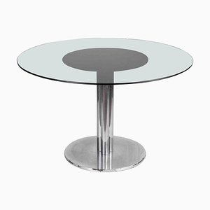 Runder Vintage Tisch, 1970er