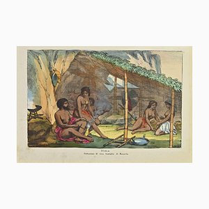 Auguste Wahlen, Ancient African Costumes, Lithograph, 1844