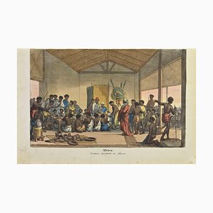 Auguste Wahlen, Ancient African Customs, Lithograph, 1844