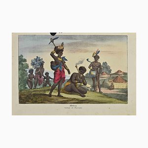 Auguste Wahlen, Ancient African Customs, Lithograph, 1844
