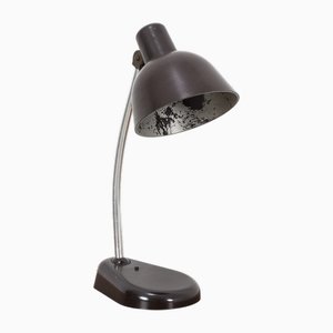 Braune Bakelit Schreibtischlampe