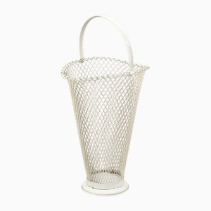 Paragüero vintage blanco