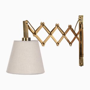 Lampada da parete in ottone