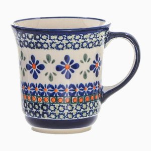 Mugs en Céramique par Porcelana Bolesławiec, Set de 4