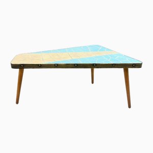 Mid-Century German Side Table with Ceramic Top, 1970s