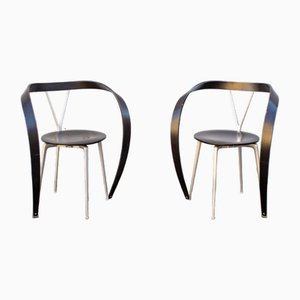 MOD952 Revers Stühle von Andrea Branzi für Cassina Italia, 1993, 2er Set