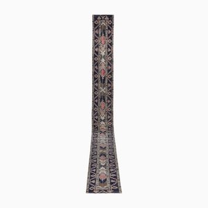 Vintage Turkish Hand -notted Long Runner Rug